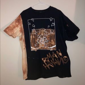 ryan hawaii factory brand custom tiedye one sleeve